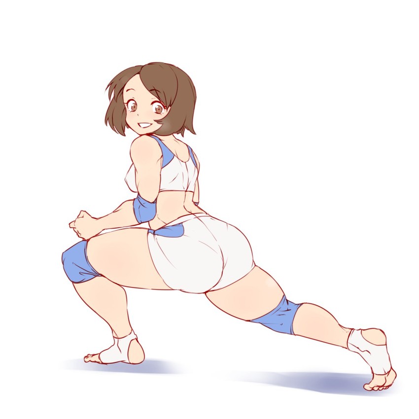 gloria (pokemon and 1 more) drawn by hanzo_(2929)