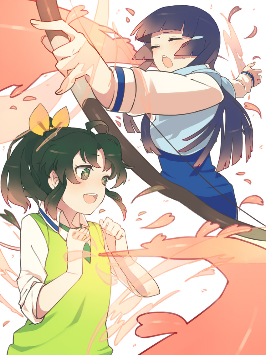 midorikawa nao and aoki reika (precure and 1 more) drawn by yomosaka