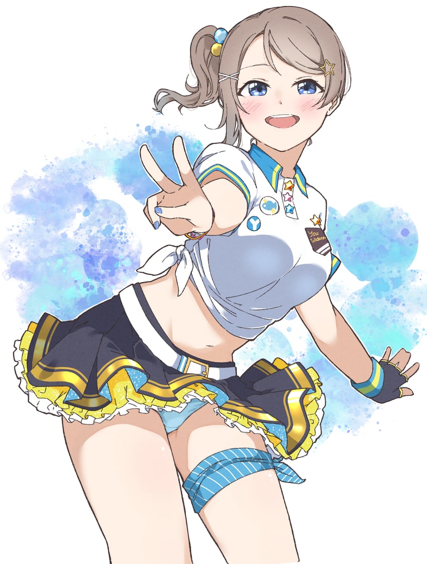 watanabe you (love live! and 1 more) drawn by liz_(piyoko_piyop)