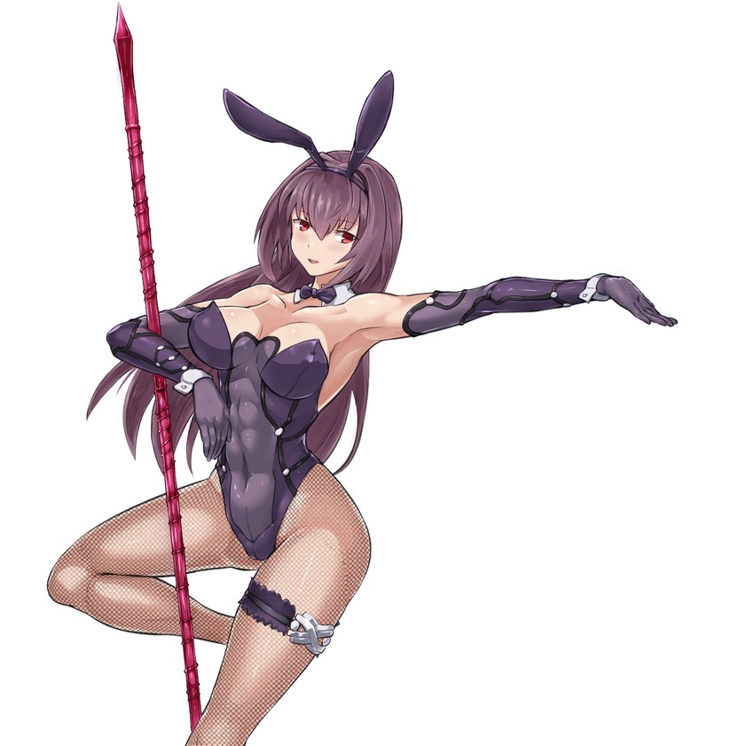 scathach (fate and 1 more) drawn by depo_(typebaby505)