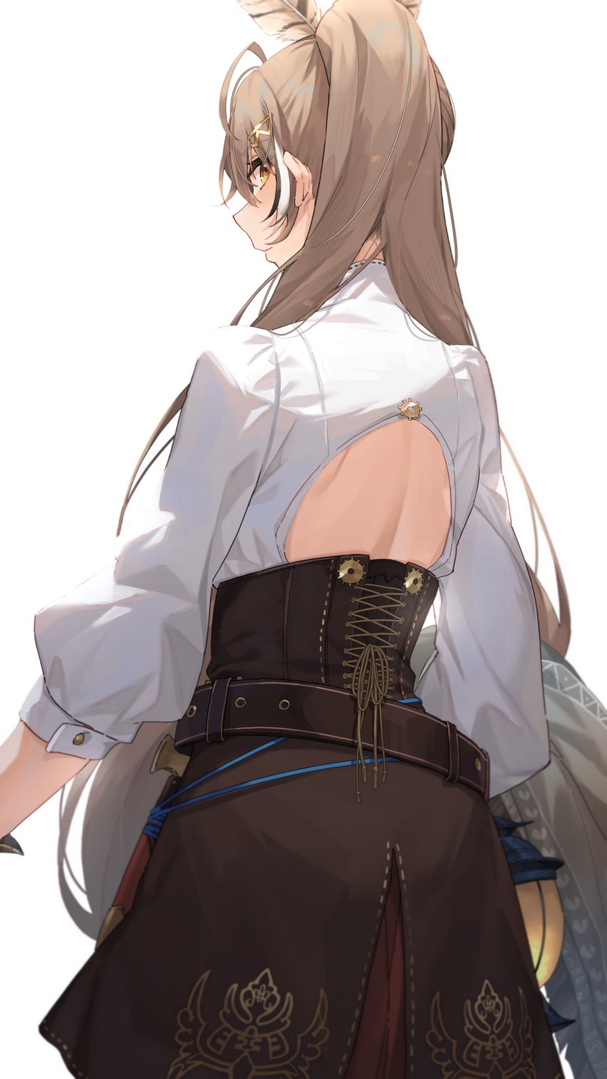 nanashi mumei (hololive and 1 more) drawn by tsukino_(nakajimaseiki)