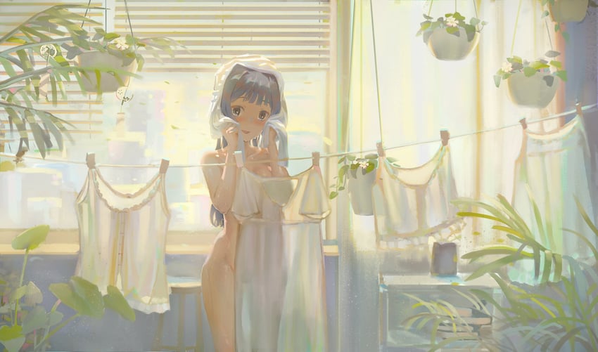 mogami shizuka (idolmaster and 1 more) drawn by da_tengzi