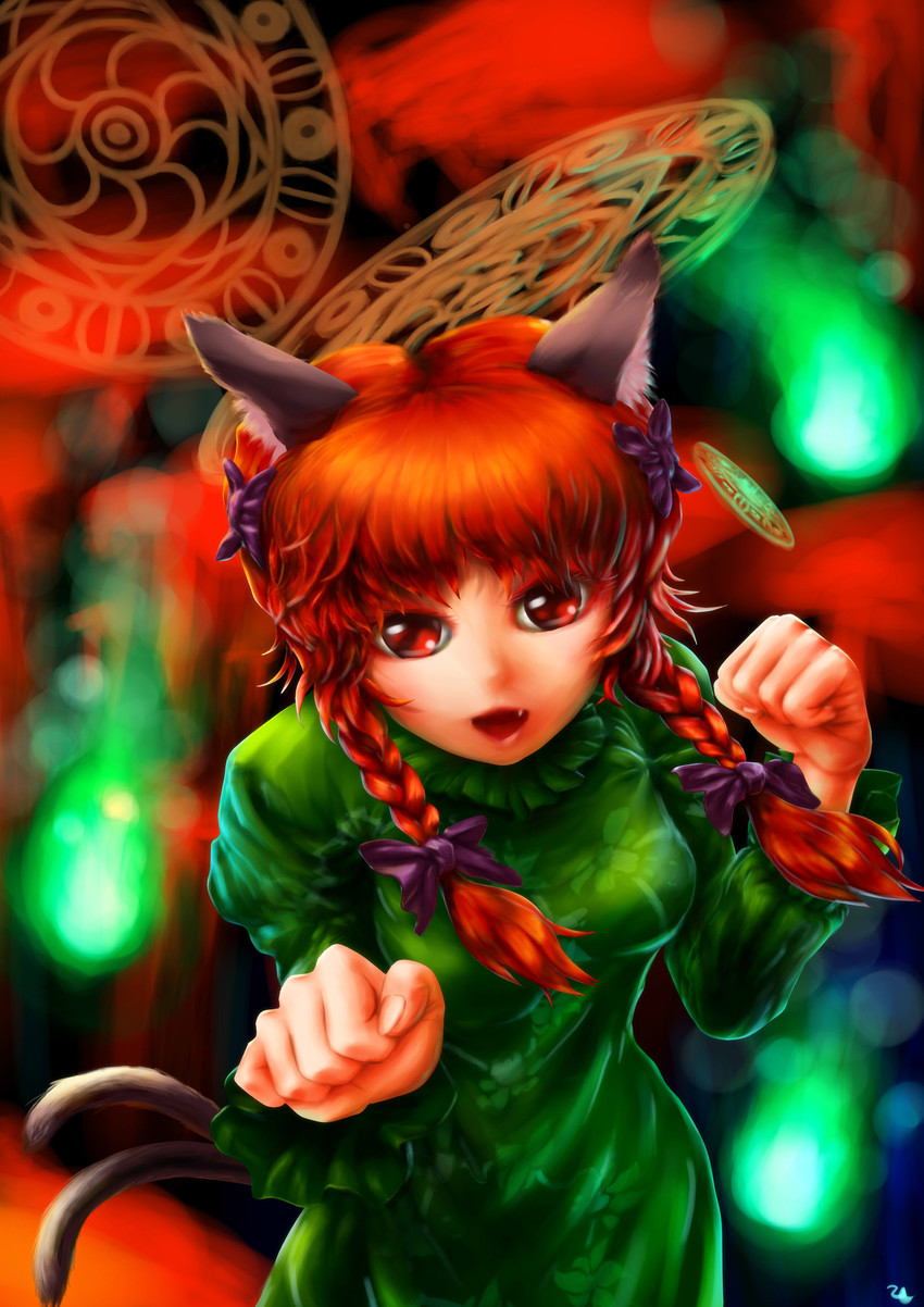 kaenbyou rin (touhou) drawn by koshi_(koshi_vortex)