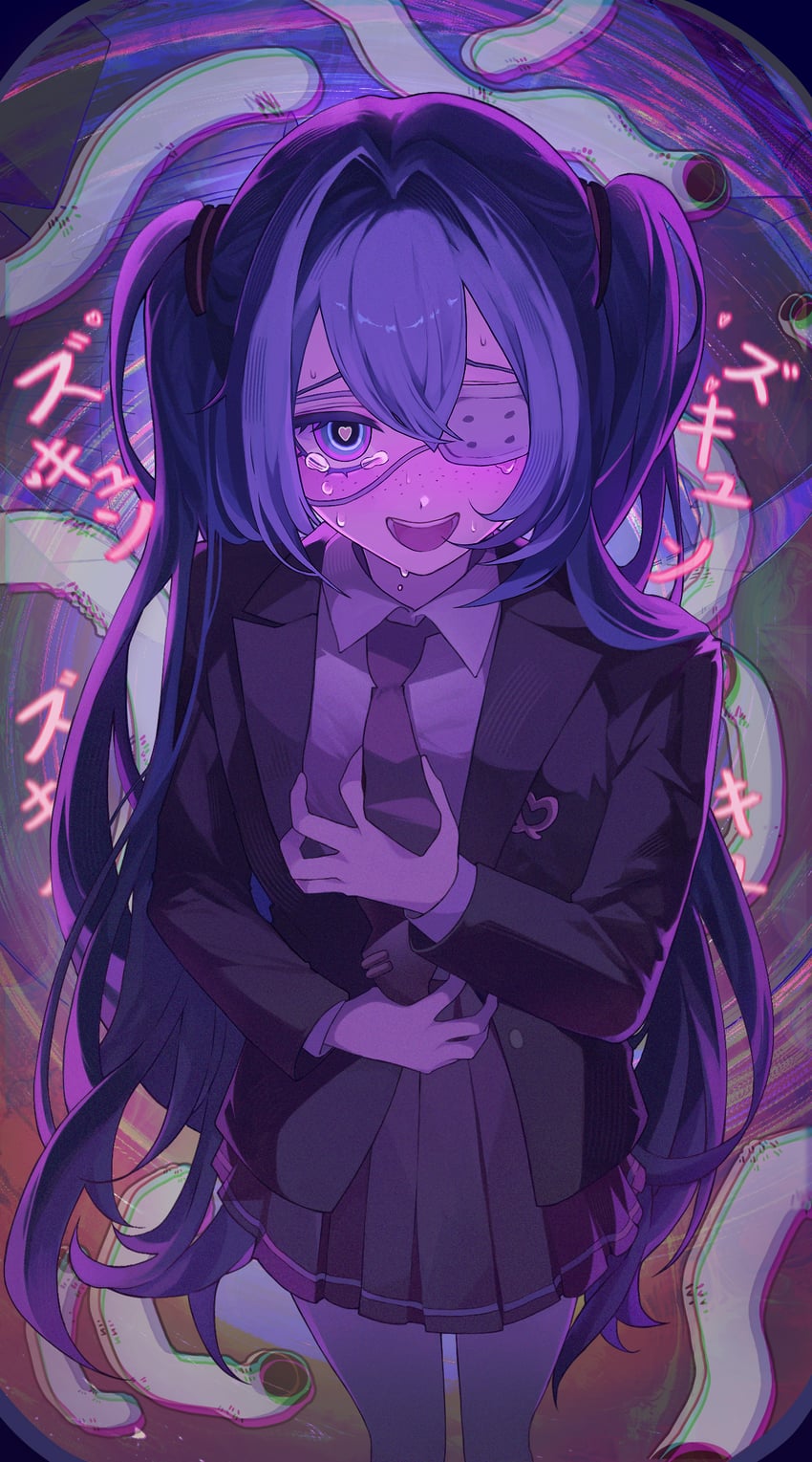 hatsune miku (vocaloid and 1 more) drawn by dongam_salad