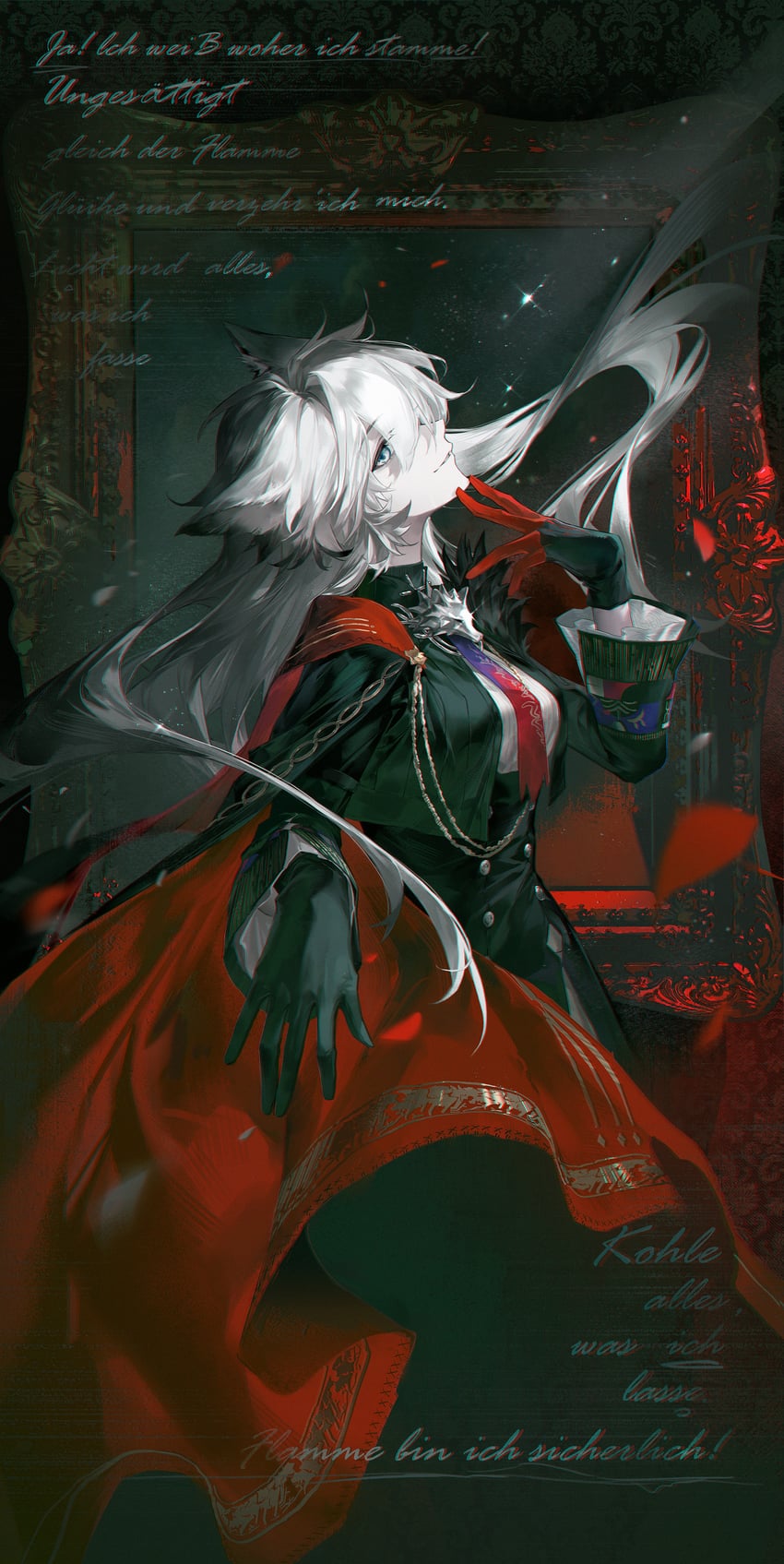 lappland and lappland the decadenza (arknights) drawn by cyan_yang