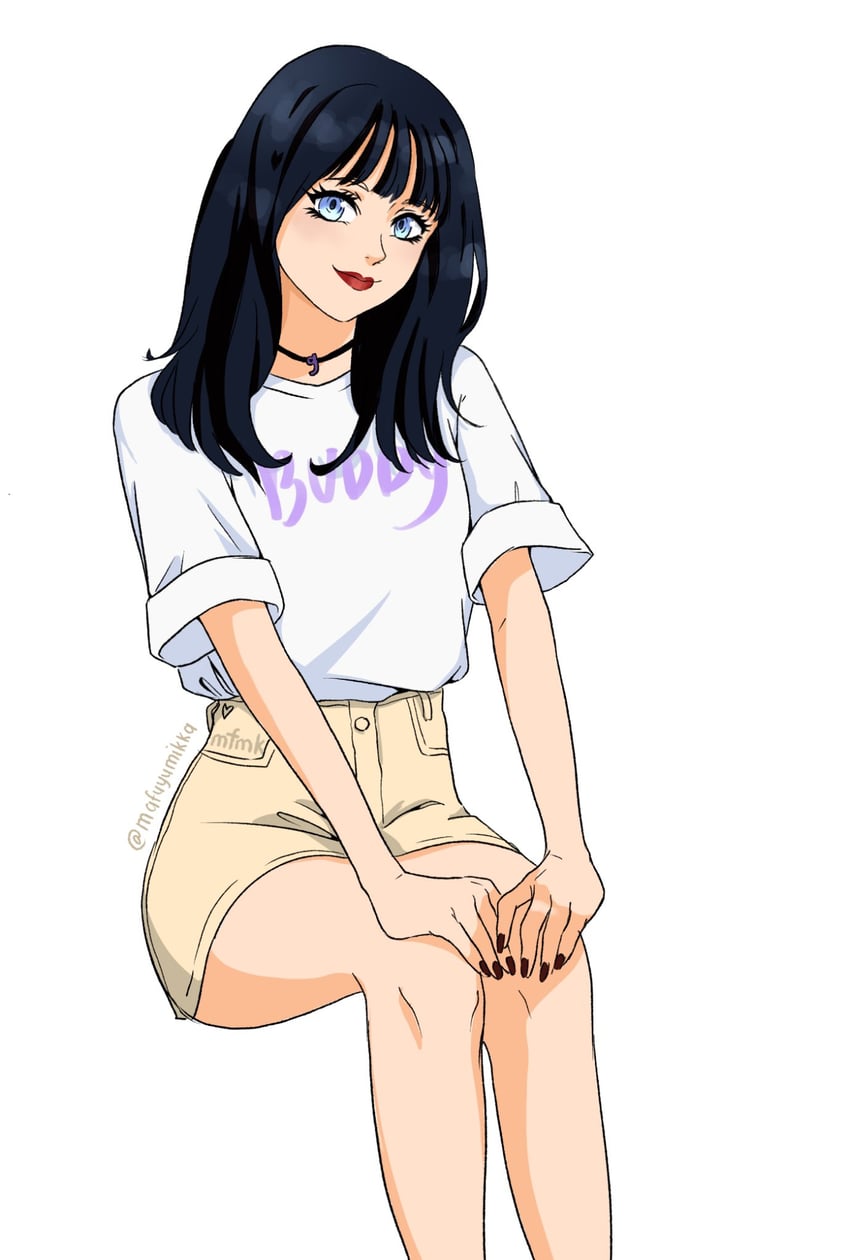 yuju (real life and 1 more) drawn by mafuyumikka