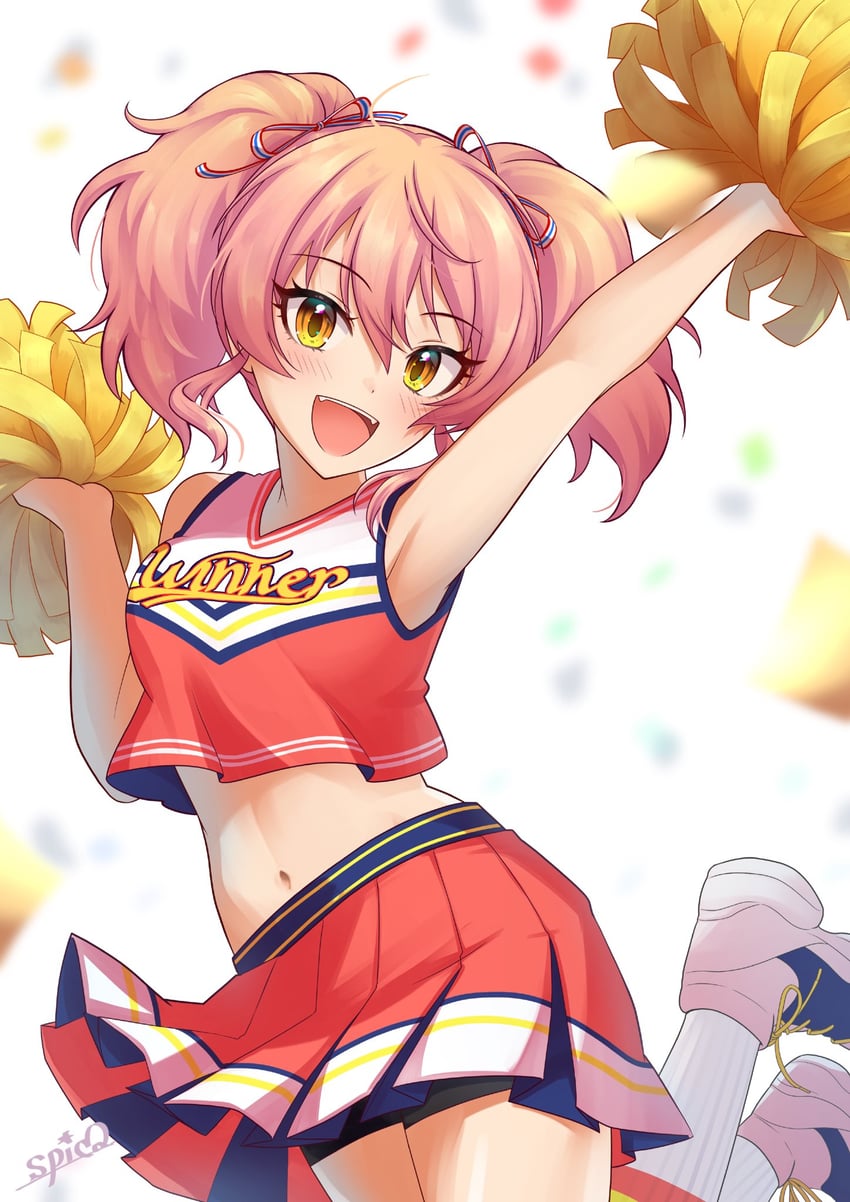 jougasaki mika (idolmaster and 2 more) drawn by spicapix