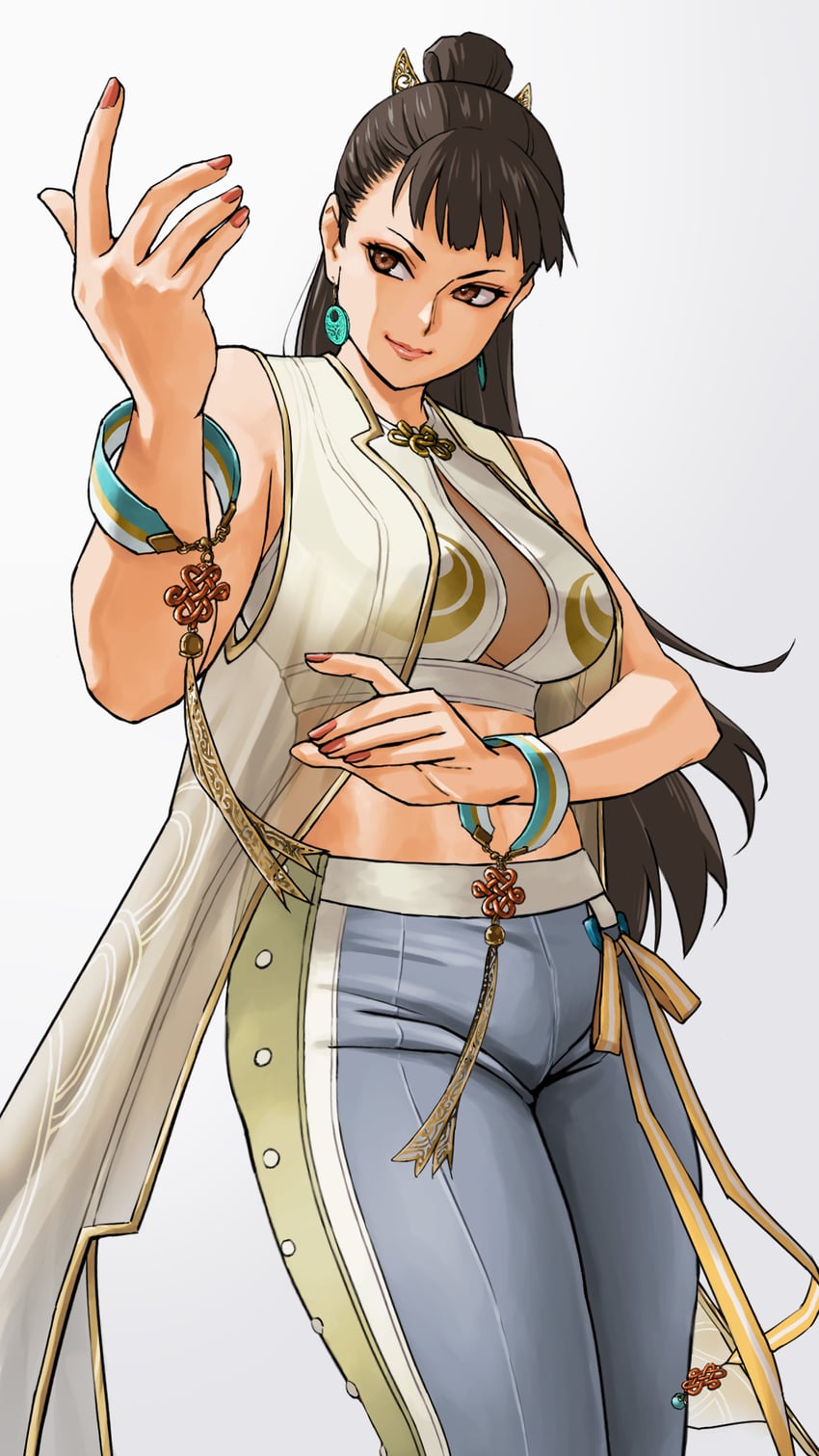 chun-li (street fighter and 1 more) drawn by x_chitch