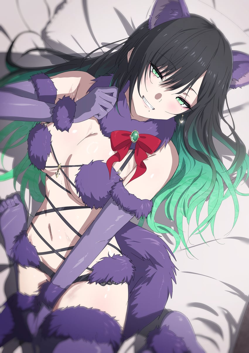 mash kyrielight and cersea soulstorm (fate and 2 more) drawn by misaki_nonaka