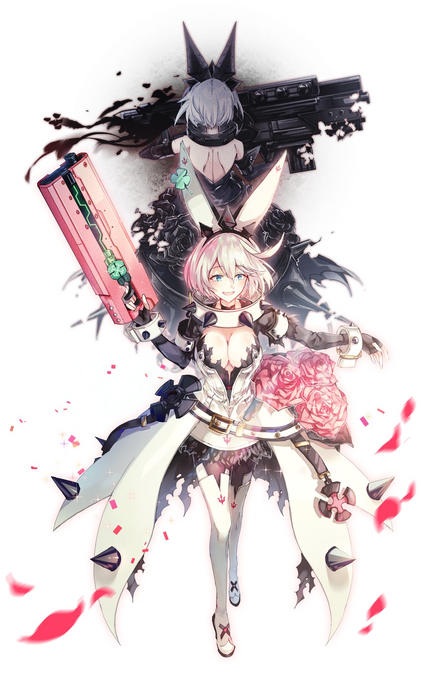 elphelt valentine (girls' frontline and 2 more) drawn by predict