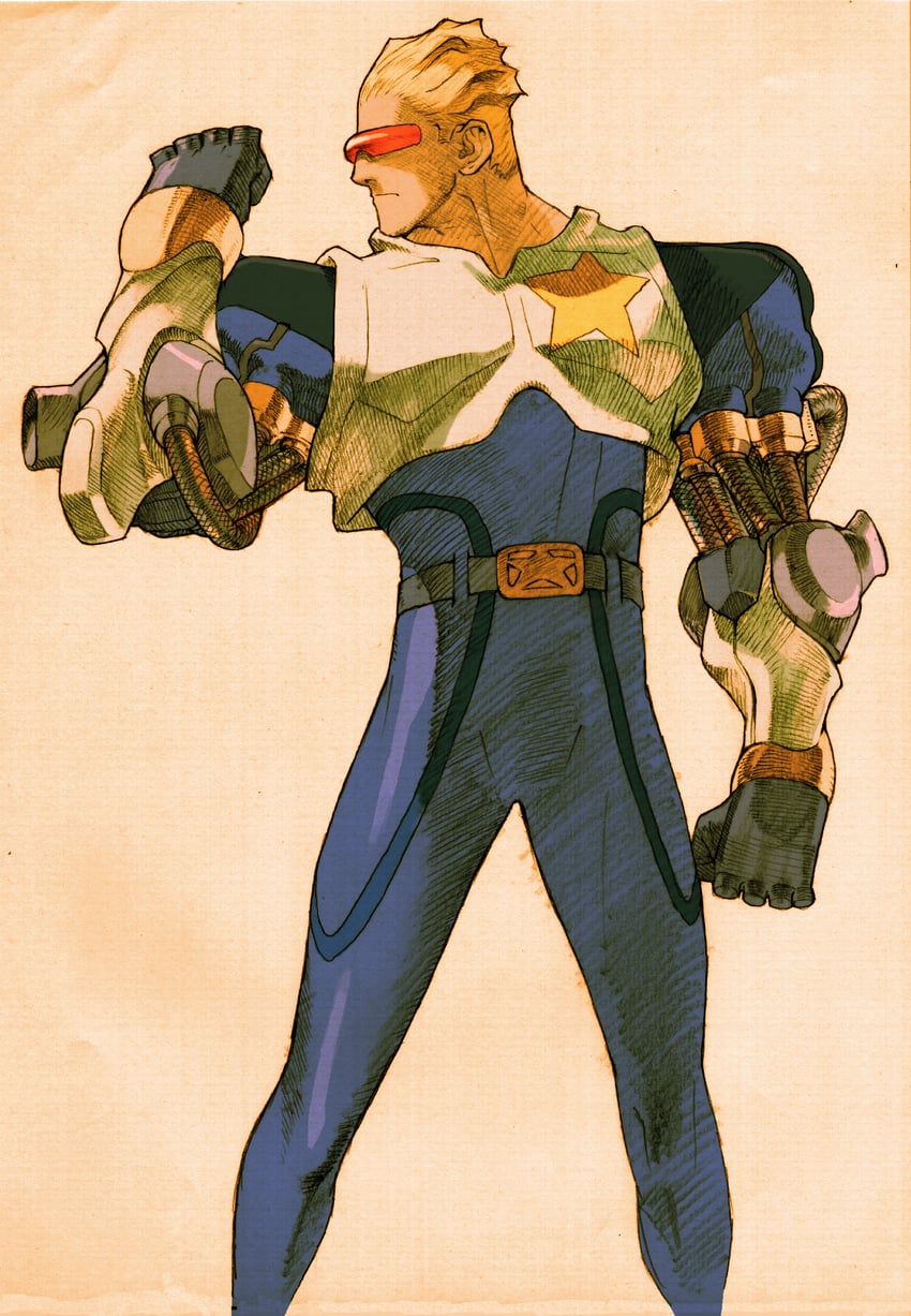 captain commando (capcom and 3 more) drawn by bengus