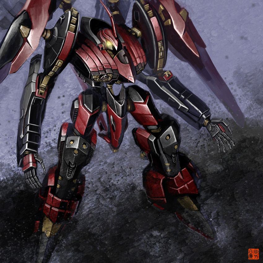 nineball and nineball seraph (armored core and 2 more) drawn by mito_hakruren