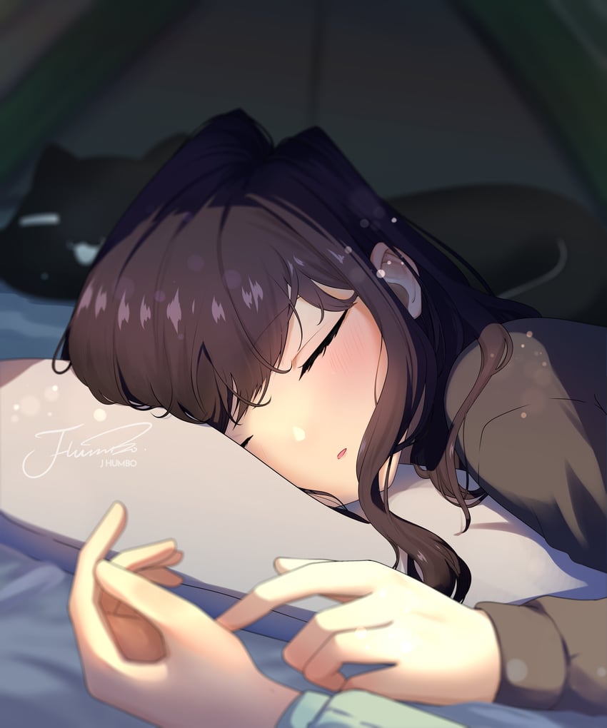 komi shouko (komi-san wa komyushou desu) drawn by j_humbo