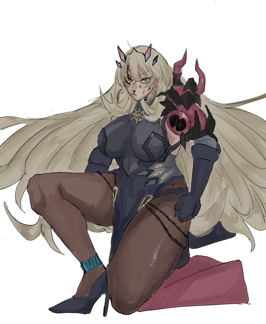 barghest (fate and 1 more) drawn by cham-bn-cham