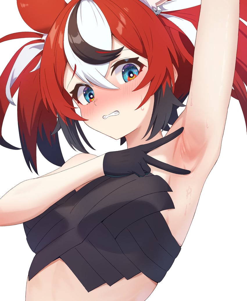 hakos baelz (hololive and 1 more) drawn by chahanramen