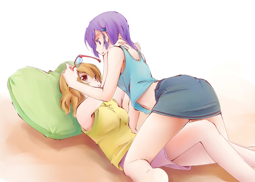 kaname junko and saotome kazuko (mahou shoujo madoka magica) drawn by jason_(kaiten_kussaku_kikou)