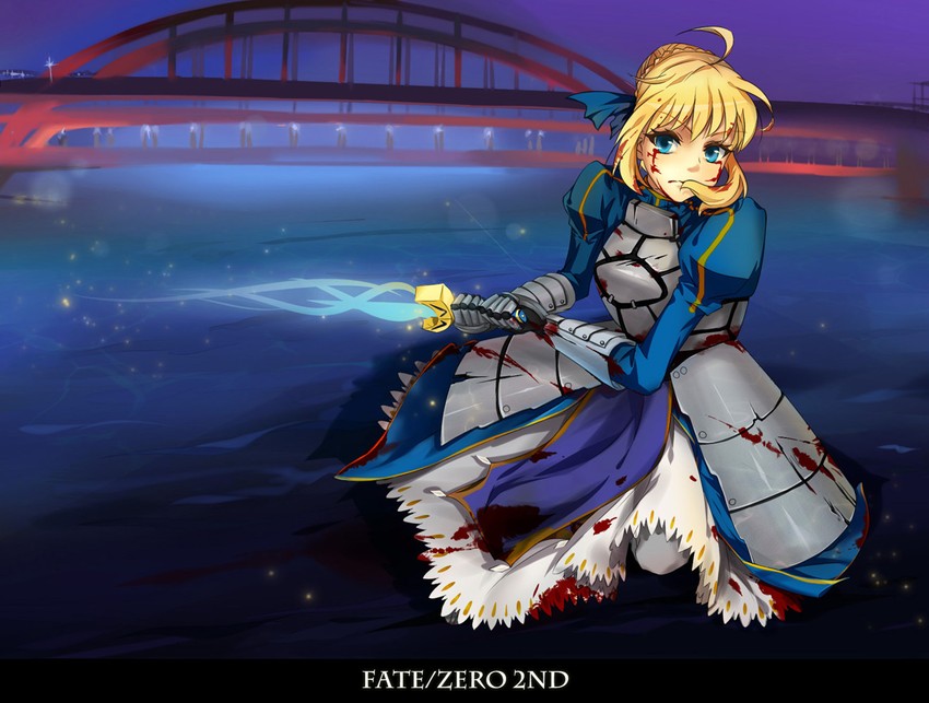 artoria pendragon and saber (fate and 1 more) drawn by 716716_(artist)