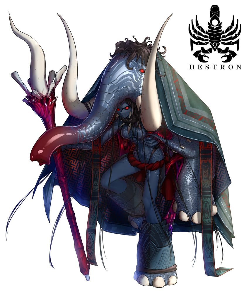 kyuuketsu mammoth (kamen rider and 1 more) drawn by eidenjyou1997