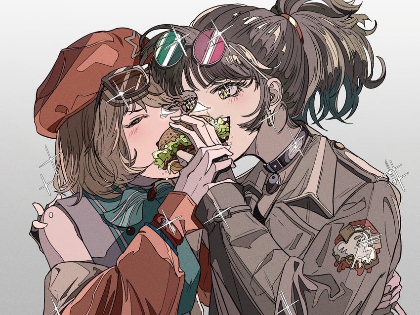 regulus and an-an lee (reverse:1999) drawn by natsugu72