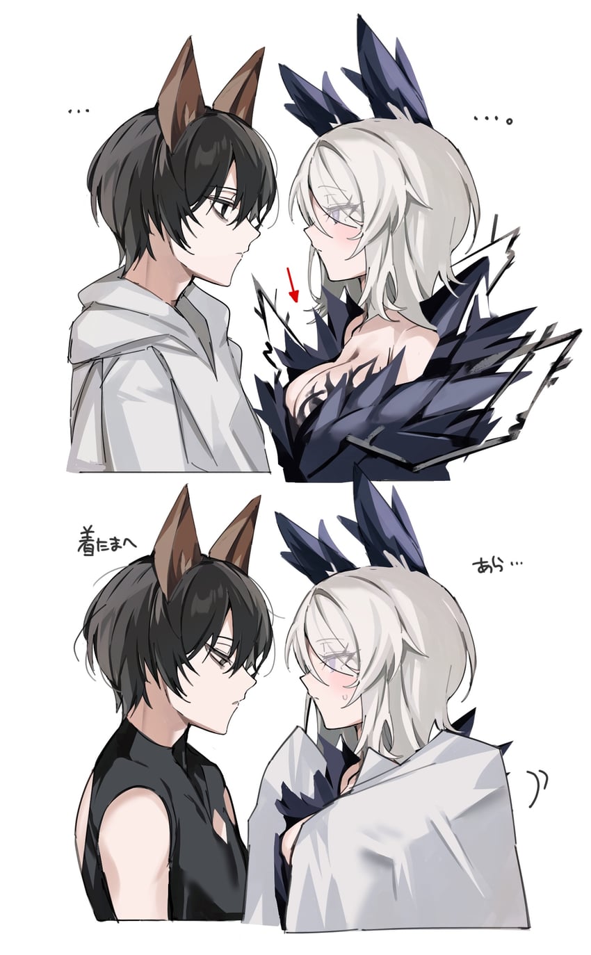 faust and yi sang (project moon and 1 more) drawn by mu46016419