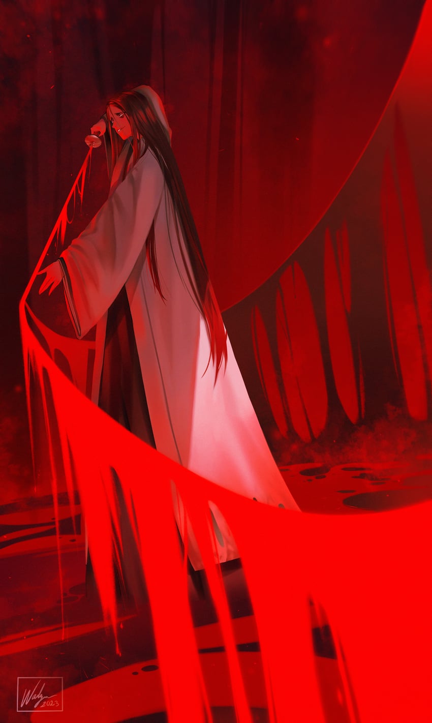 unohana retsu (bleach and 1 more) drawn by waligner