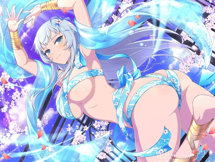 chouun shiryuu (senran kagura and 2 more) drawn by yaegashi_nan