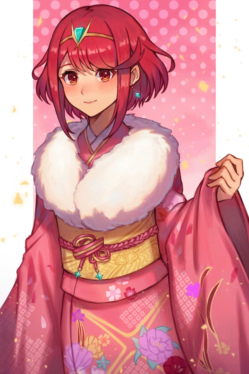 pyra (xenoblade chronicles and 1 more) drawn by 20060715