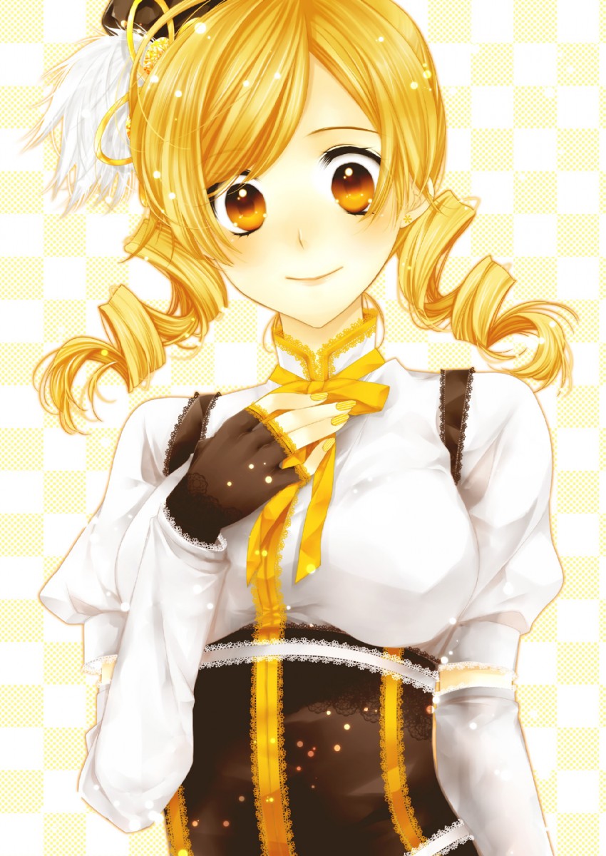 tomoe mami (mahou shoujo madoka magica) drawn by kanae_(aab)