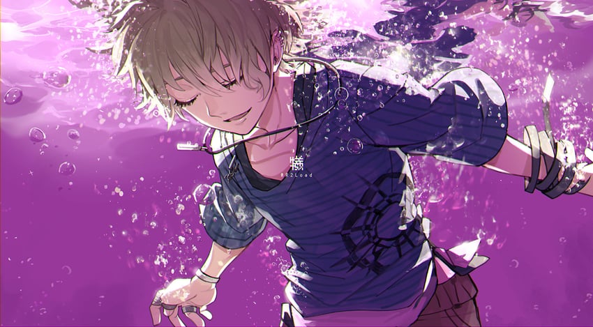 amami rantaro (danganronpa and 1 more) drawn by r2load