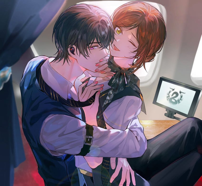 rosa and marius von hagen (tears of themis) drawn by laoyepo