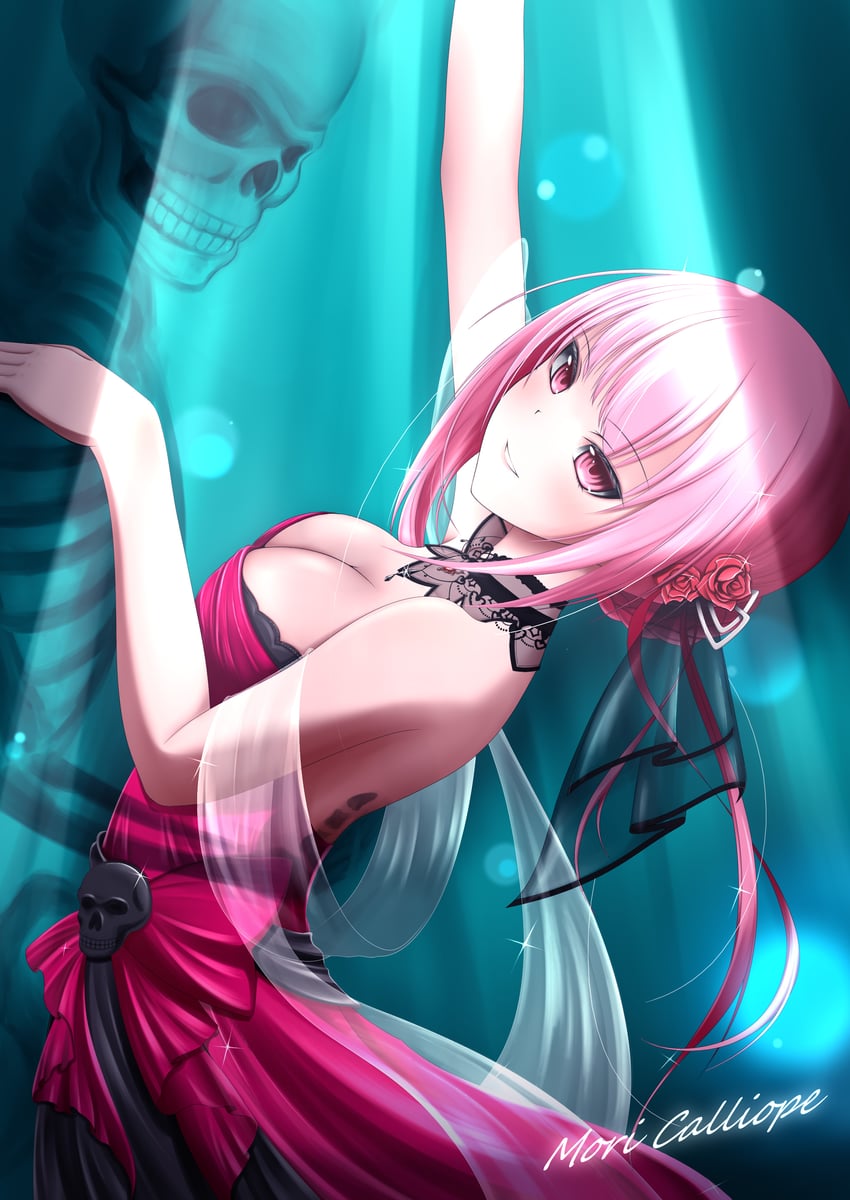 mori calliope (hololive and 1 more) drawn by namiki_(pixiv23905852)