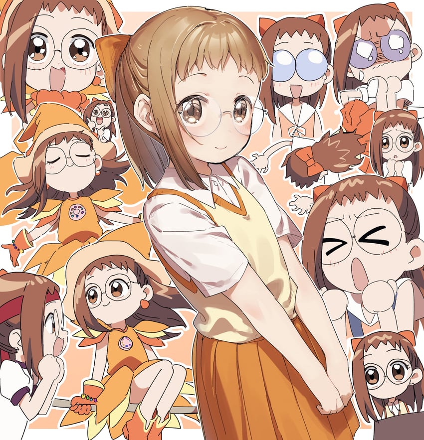 fujiwara hazuki (ojamajo doremi) drawn by yukie_(kusaka_shi)