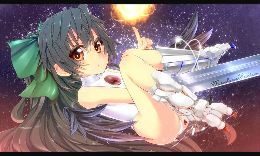 reiuji utsuho (touhou) drawn by mantarou_(shiawase_no_aoi_tori)