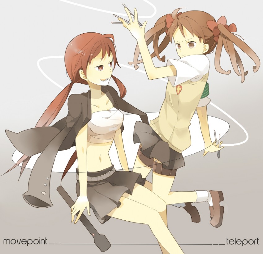shirai kuroko and musujime awaki (toaru majutsu no index and 1 more) drawn by tashite