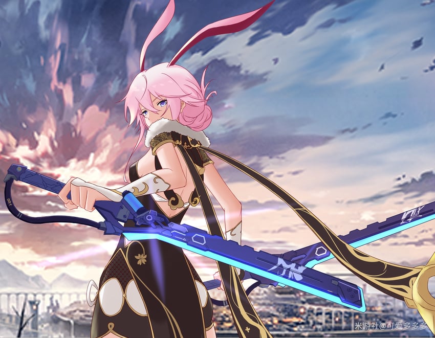 yae sakura and yae kasumi (honkai and 1 more) drawn by dry1115769981
