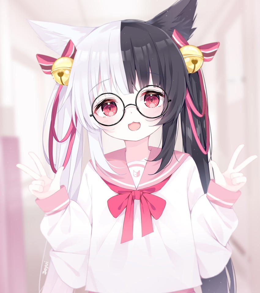 alice mana (indie virtual youtuber) drawn by deyui