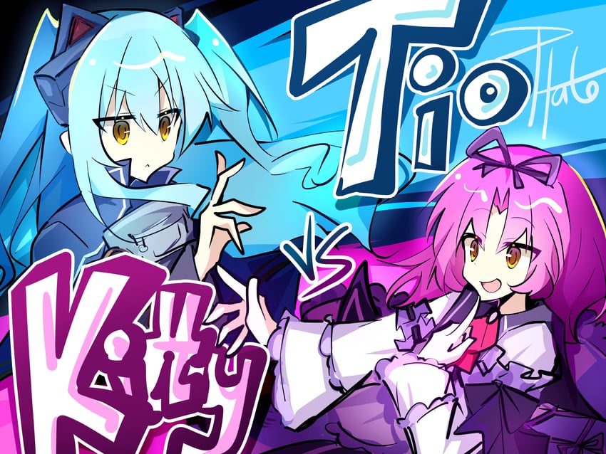 renne and tio plato (eiyuu densetsu and 1 more) drawn by 25ocoveryui