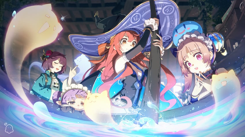 sophie neuenmuller, lydie malen, wilbell voll-ersleid, and chim (atelier and 4 more) drawn by carelier11