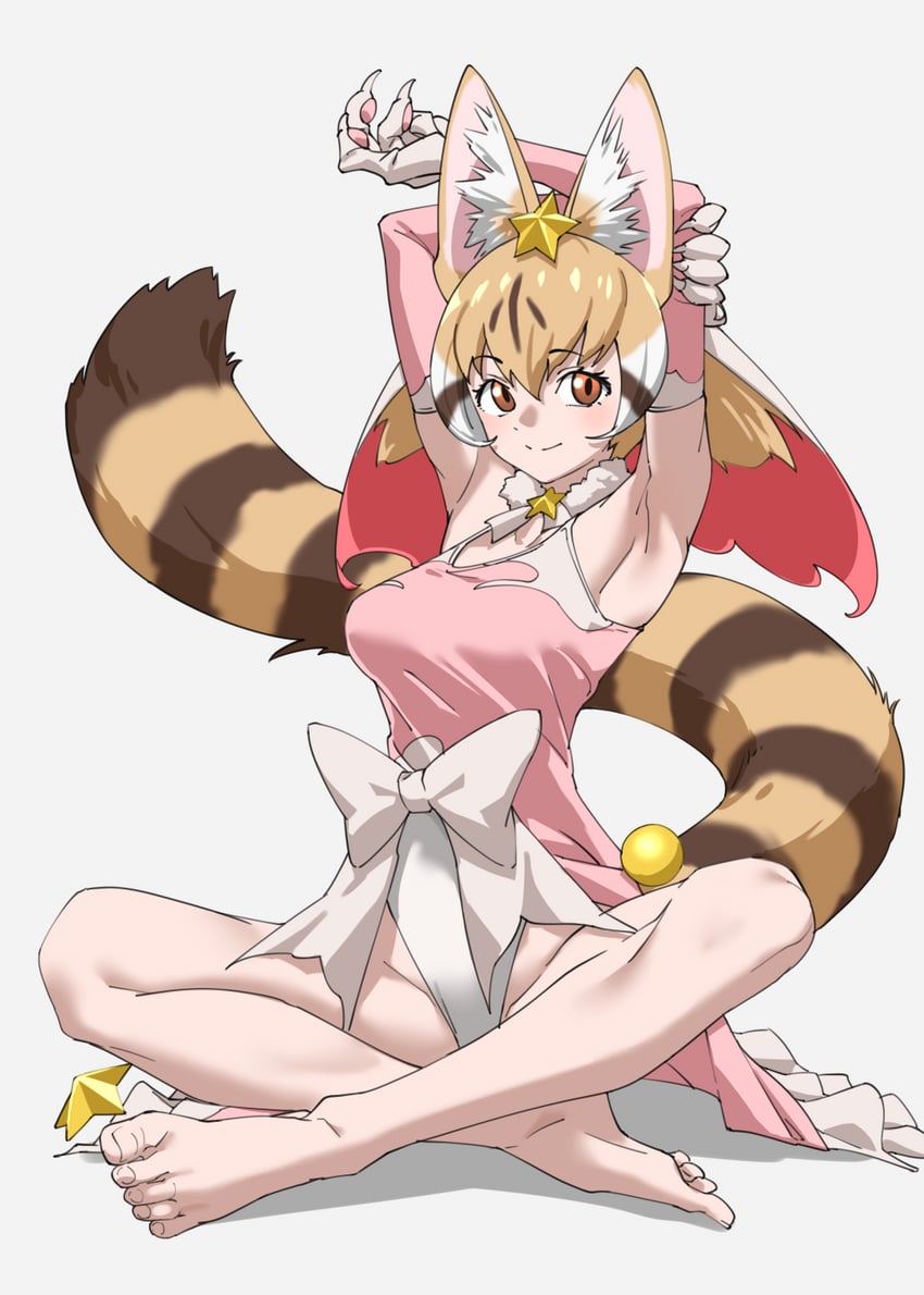 large-spotted genet (kemono friends and 1 more) drawn by tanabe_(fueisei)