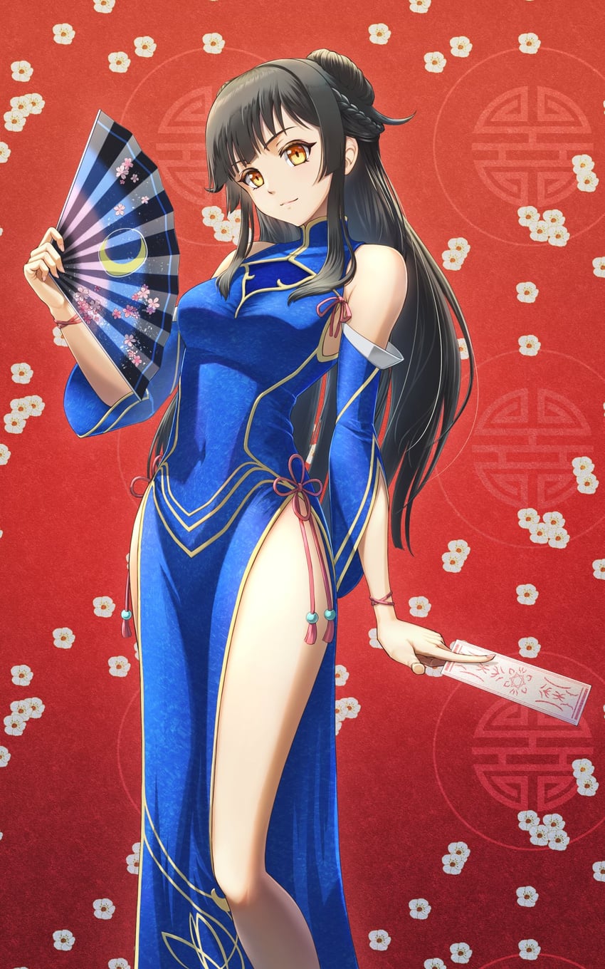 ashen lu (eiyuu densetsu and 2 more) drawn by chiga_akira