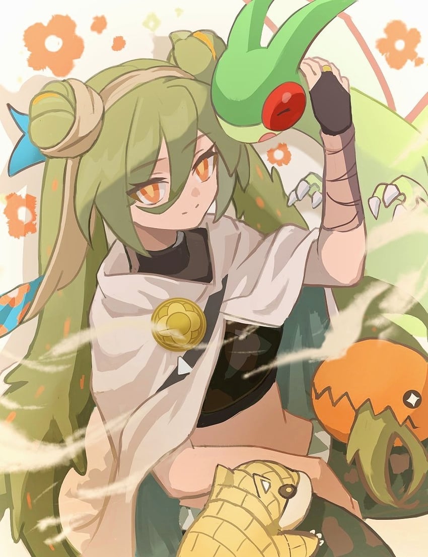 hatsune miku, flygon, trapinch, sandshrew, and ground miku (pokemon and 2 more) drawn by touchika