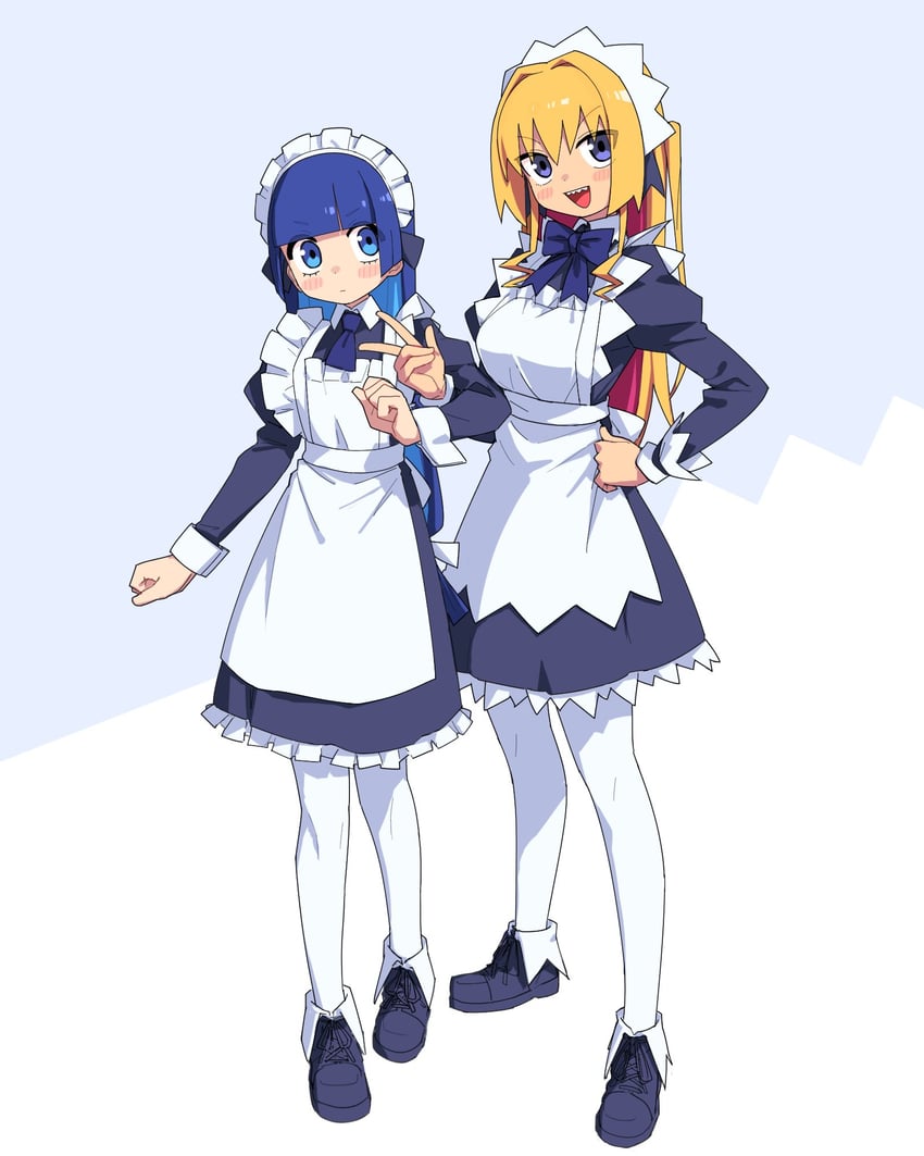 yachimata kana and choshi nonna (original) drawn by yachima_tana