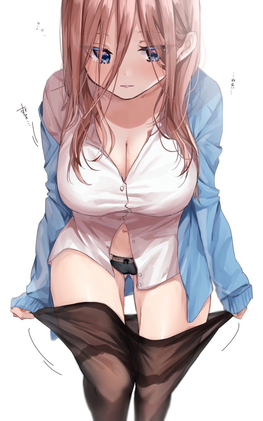 nakano miku (go-toubun no hanayome) drawn by chigusa_minori