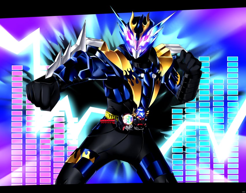 kamen rider cross-z (kamen rider and 1 more) drawn by reiei_8