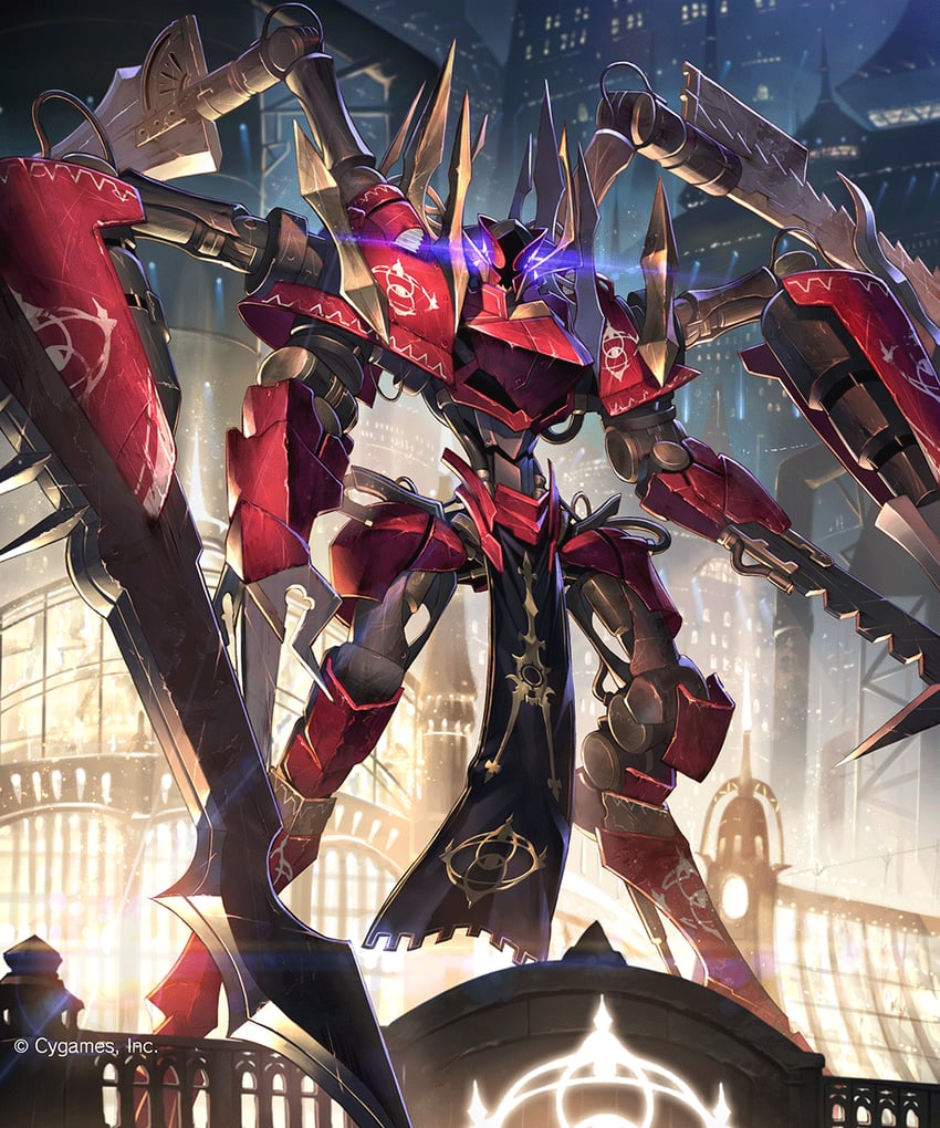 tisiphone (shadowverse and 1 more) drawn by takamine_nadare