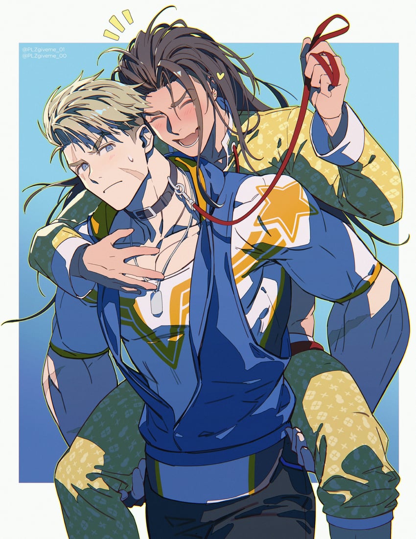 luke sullivan and jamie siu (street fighter and 1 more) drawn by plzgiveme_00