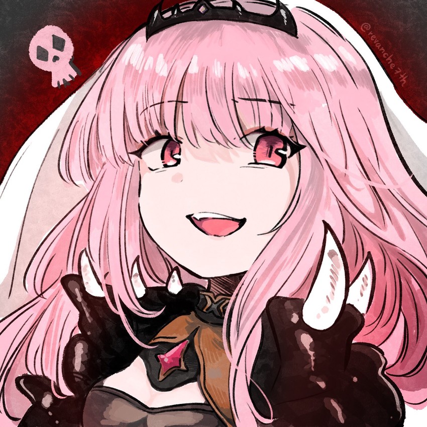 mori calliope (hololive and 1 more) drawn by revanche