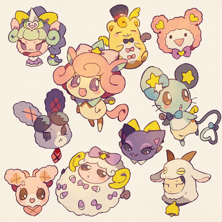 kuma, usacha, unicorn, usagi, punicorn, and 5 more (pretty series and 1 more) drawn by katupuraamen