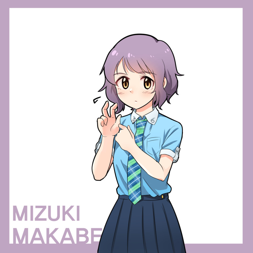 makabe mizuki (idolmaster and 1 more) drawn by kamille_(vcx68)