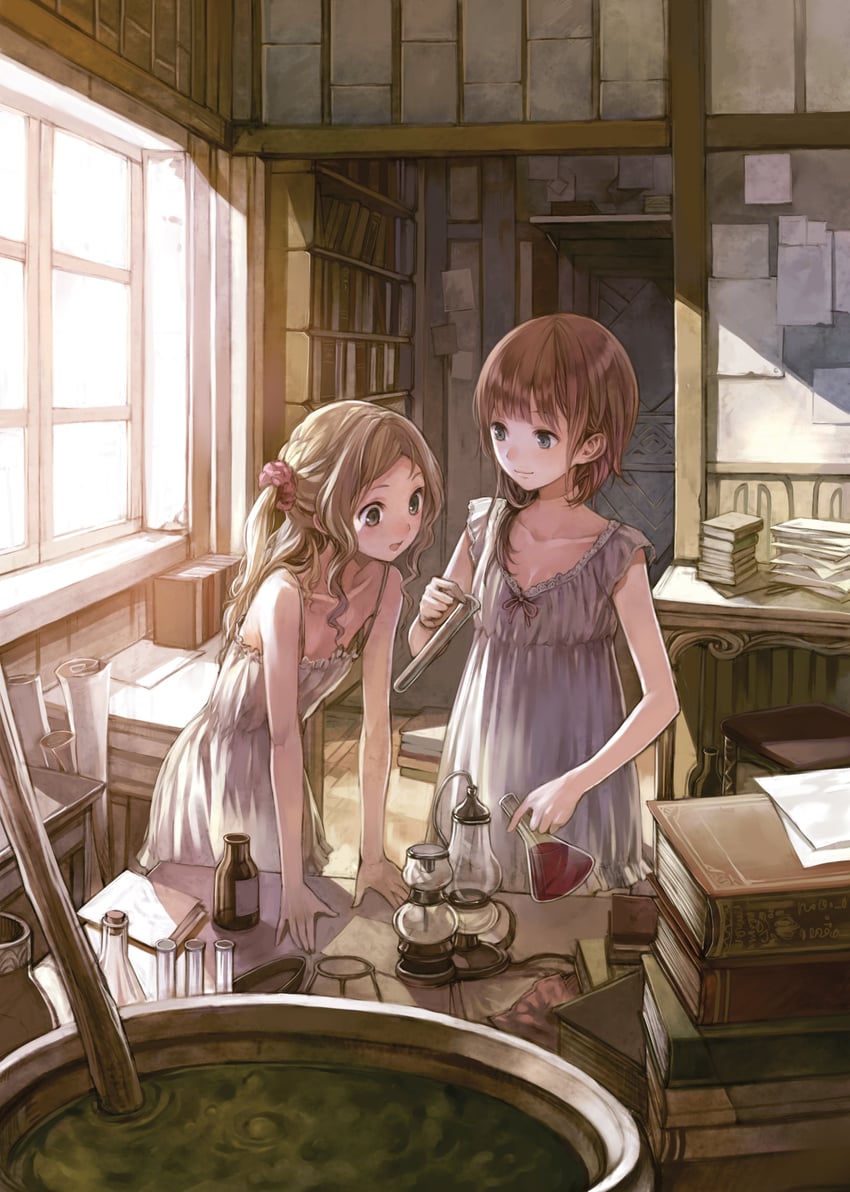 rorolina frixell and cuderia von feuerbach (atelier and 1 more) drawn by kishida_mel